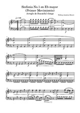 Sinfonía No.1 en Eb Mayor (Primer Movimiento) - Wolfgang Amadeus Mozart
