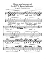 Álbum para la Juventud Pequeña Canción - Robert Schumann